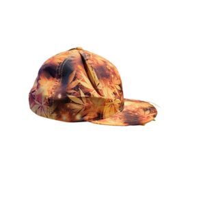 T8 KB Ethos Cannabis Marijuana Leaf Multi Print Design Snapback Hat